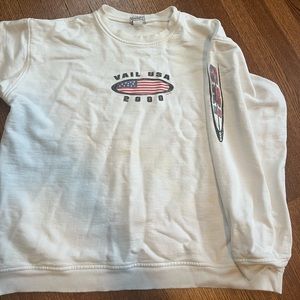 Vintage Vail USA ski Sweatshirt XL